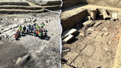 Construction workers clearing old bombs unexpectedly find 'important' ancient sanctuary Sydney Private Schools